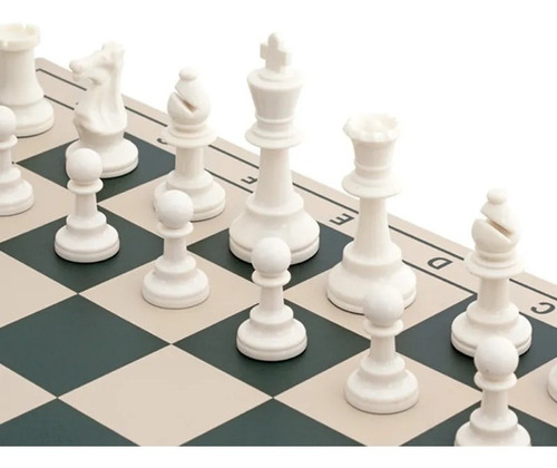 Tablero Ajedrez Profesional 42x42 Cm Gran Calidad Estrategia