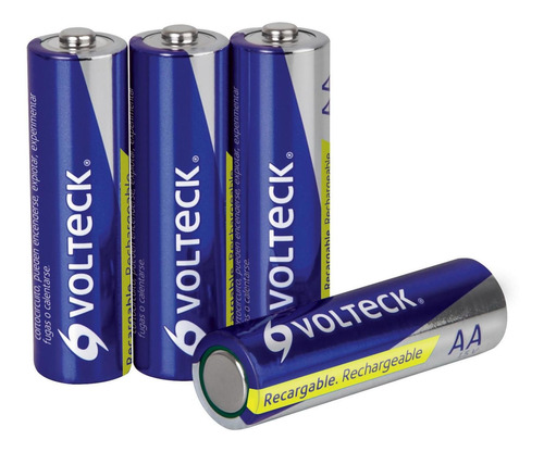 Pila Recargable Aa Uso General Voltech 47202