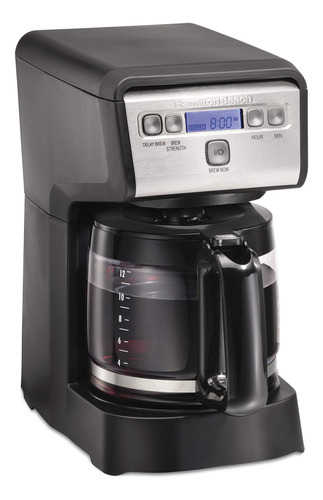 Hamiton Beach Cafetera De Goteo Programable Compacta De 12 .