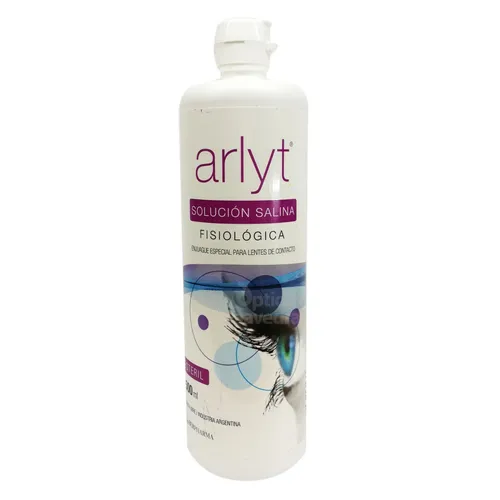 Soluci n Salina 500 Ml Para Enjuague De Lentes De Contacto