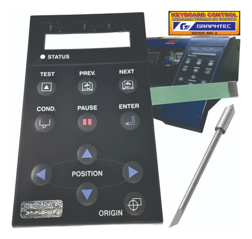 Teclado Graphtec Plotter Mk2 Med. Original + Navaja Gratis