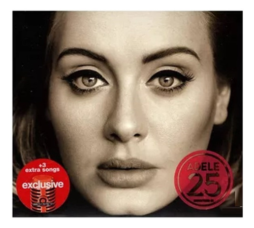 Adele 25 Veinticinco Target Digipack Disco Cd / 14 Canciones