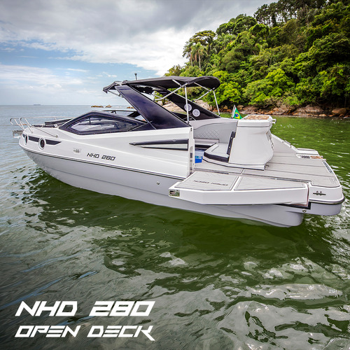 Nhd 280 Open Deck Ano 2024 + Mercruiser 300hp Mec