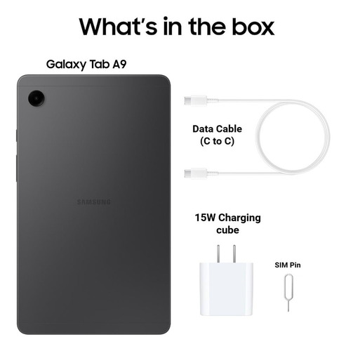 Tableta Android 1 Samsung Galaxy Tab A9 4g Lte De 64 Gb/4 Gb