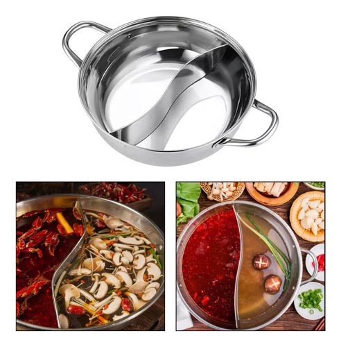 A Olla Caliente Con Separador, Cocina, Sartén