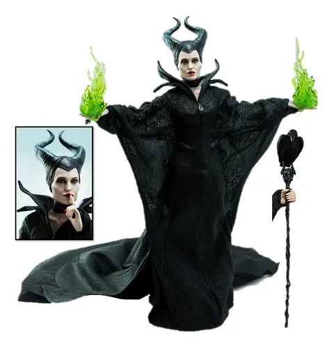 希少　Disney Maleficent 63cm ヴィランズ 廃盤 フィギュア Action Figure Malevola Hot Toys Boneca Maleficent Disney