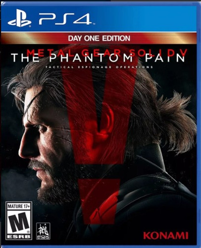 Metal Gear Solid V Phantom Day One Edition Para Ps4