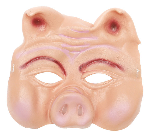 Fancy Ball Cosplay Pig Mask Half Face Animal Mask For Party