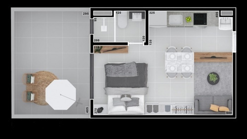 Imagem 19 de 24 de Apartamento No Água Verde De 35,83 M2 Com 1 Quarto - La27709.2-rede - La27709.2