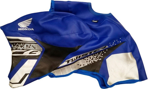 Funda Tanque Honda Cb 250 Twister 2022 Azul Fmx