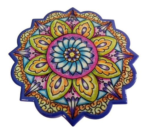 Mandala Porcelana Floral Para Decoração - Escolha A Sua