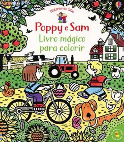 Imagem 1 de 1 de Poppy E Sam: Livro Mágico Para Colorir