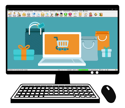 Sistema Para Loja De Calçados Vendas Estoque Financeiro V4.0