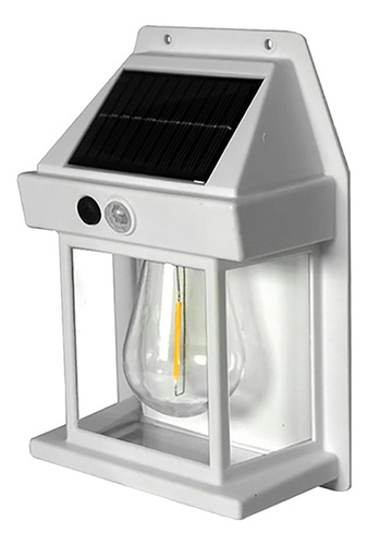 Luz Led Exterior Solar Panel Jardin Farol Iluminacion Sensor