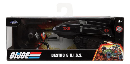 Jada Gi Joe Destro & H.i.s.s. 1:32 Negro
