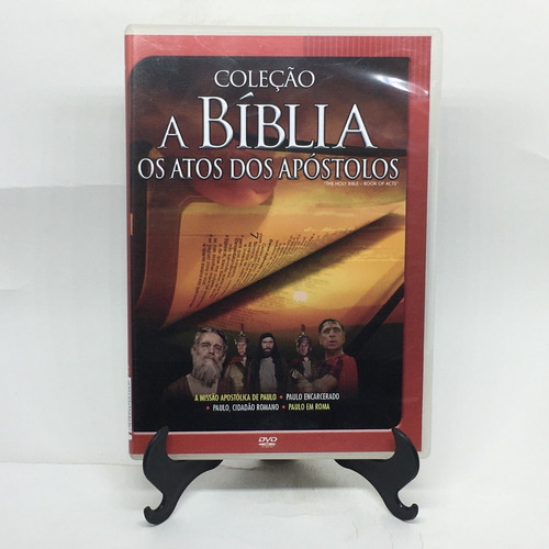 Dvd - Coleção A Bíblia - Os Atos Dos Apóstolos