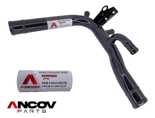 Tubo Agua Chevrolet Optra Desing Advance Aluminio Baston