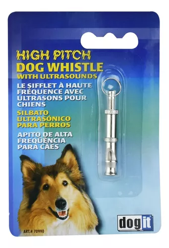 Silbatos para Perros Silbato Ahuyenta Perros Silbato de Entrenamiento de  Perros y cordón Silbato de Metal Profesional silbatos para Perros Black,3pc