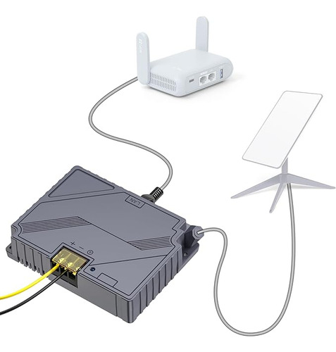 Router De Viaje Portatil Compatible Starlink Solar Dual Band