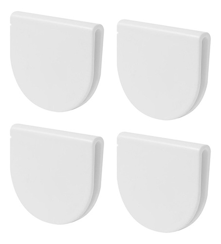 4x Clips Para Cortina De Ducha, Suministros Duraderos Para