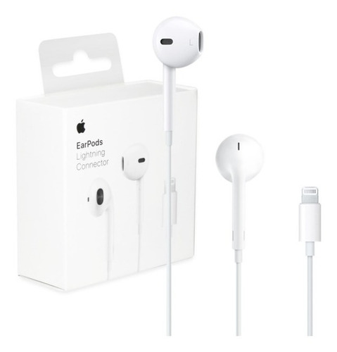 Imagen 3 de 3 de Audífonos Earpods Lightning Apple iPhone Originales