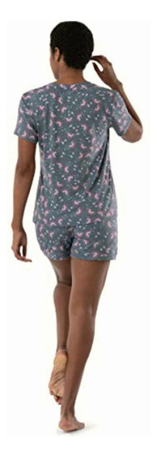 Fruit Of The Loom Conjunto De Dormir De 2 Piezas Para Mujer,