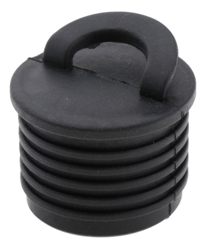 Imagen 3 de 8 de Juego De 2 Tapones Negros Para Orificios De Drenaje Para Kay