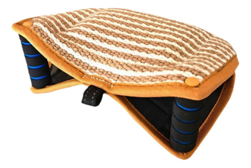 Almohada Antimordeduras Para Adiestramiento De Amarillo