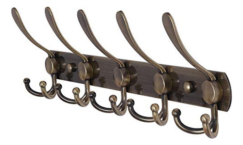 Perchero Dseap Para Pared, 5 Ganchos Triangulares, Pesado