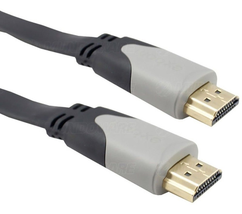 Cabo Hdmi Achatado 5 Mts Suporte 3d Full Hd 1080 Versão 1.4