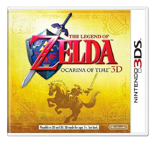 Jogo The Legend Of Zelda Ocarina Of Time 3d - 3ds - Usado (Usado)