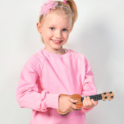 Ukelele De Juguete En Miniatura, Pequeño Modelo De Guitarra