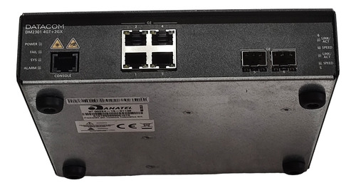 Datacom Dm2300 Mod. Dm2301 4gt+2gx Envio Imediato (Usado)