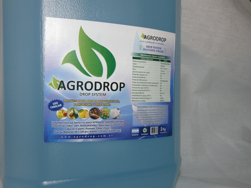 Agrodrop Drop System Paisajismo Frutales Forestal 2kg