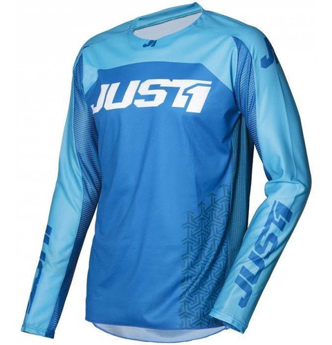 Jersey Motocross J-force Terra Blue / White Just1