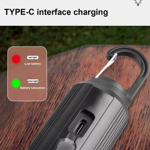 Pack 2 Ampolleta Recargable Solar/usb Impermeable Camping