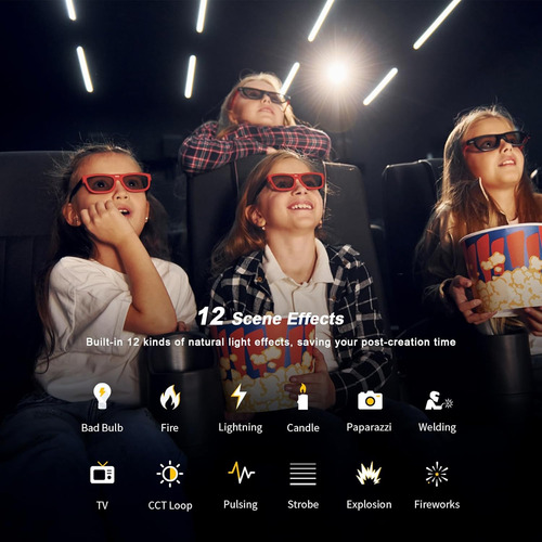 Gvm - Luz De Video Led Con Soporte Bowens, Luz Continua