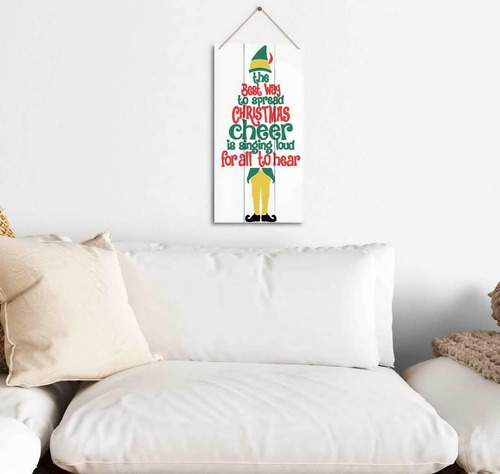Decoración De Letreros Navideños Para Puertas, La Mejor Mane