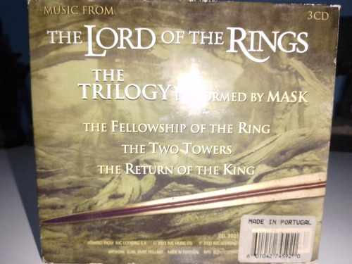 Cd The Lord Of Rings , The Trilogy (imp,3 Cds) (Usado)