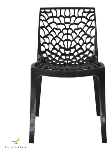 Cadeira Gruvyer Preto Kit Com 10
