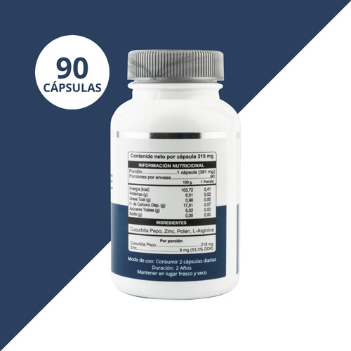 Cápsulas Prosteride 90 Salud Prostatitis Dificultades Urinar