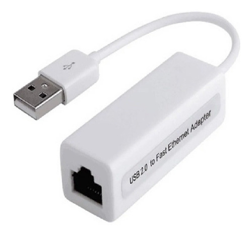 Imagen 2 de 2 de Adaptador Convertidor Usb 2.0 A Lan Rj45 Tarjeta Red Tienda