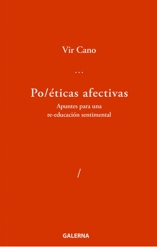 Poeticas Afectivas - Virginia Cano