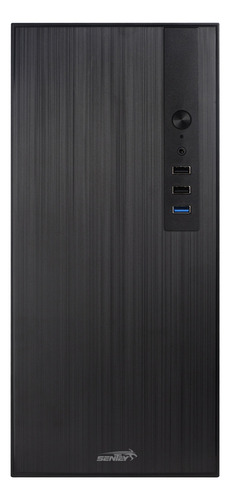 Gabinete Sentey Tm40 Solo Gabinete Sin Fuente Ni Perifericos Color Negro