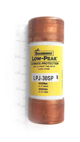 Imagen 1 de 4 de Lpj-30sp Bussmann Fusible 30a 600v