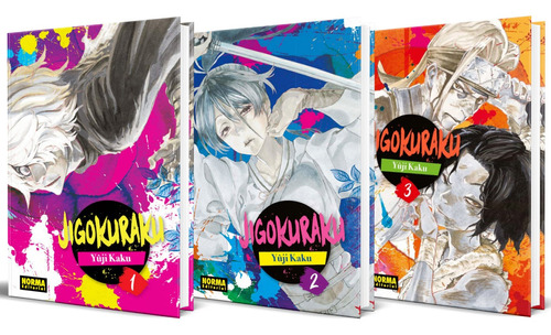 Pack Jigokuraku 1-3 [ Yuji Kaku ] Original 