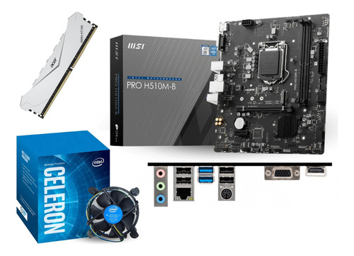 Kit Actualización Intel Celeron G5905 C/gráficos, 8 Gb Ddr4