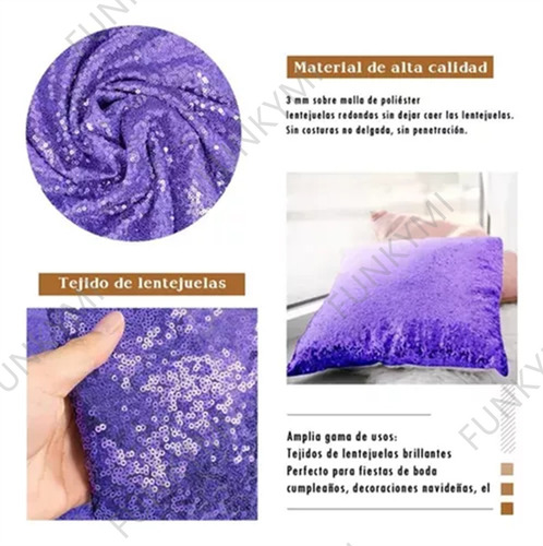 Tul Mesh Con Lentejuelas 1 Metro X 1.30 M Ancho