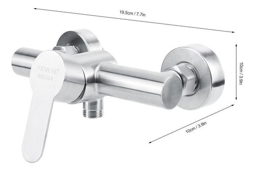 Grifo De Ducha De Acero Inoxidable Baño Mezclador Ducha Cali