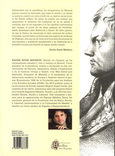 Imagen 2 de 2 de Miranda. Más Liberal Que Libertador / Xavier Reyes Matheus